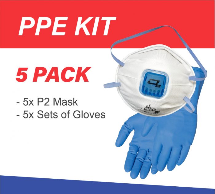 DIY Meth testing PPE kit 5-pack